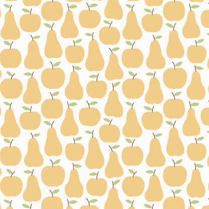 Short-Sleeve Lap Tee - Apples & Pears Yellow - Pretty Much Perfect