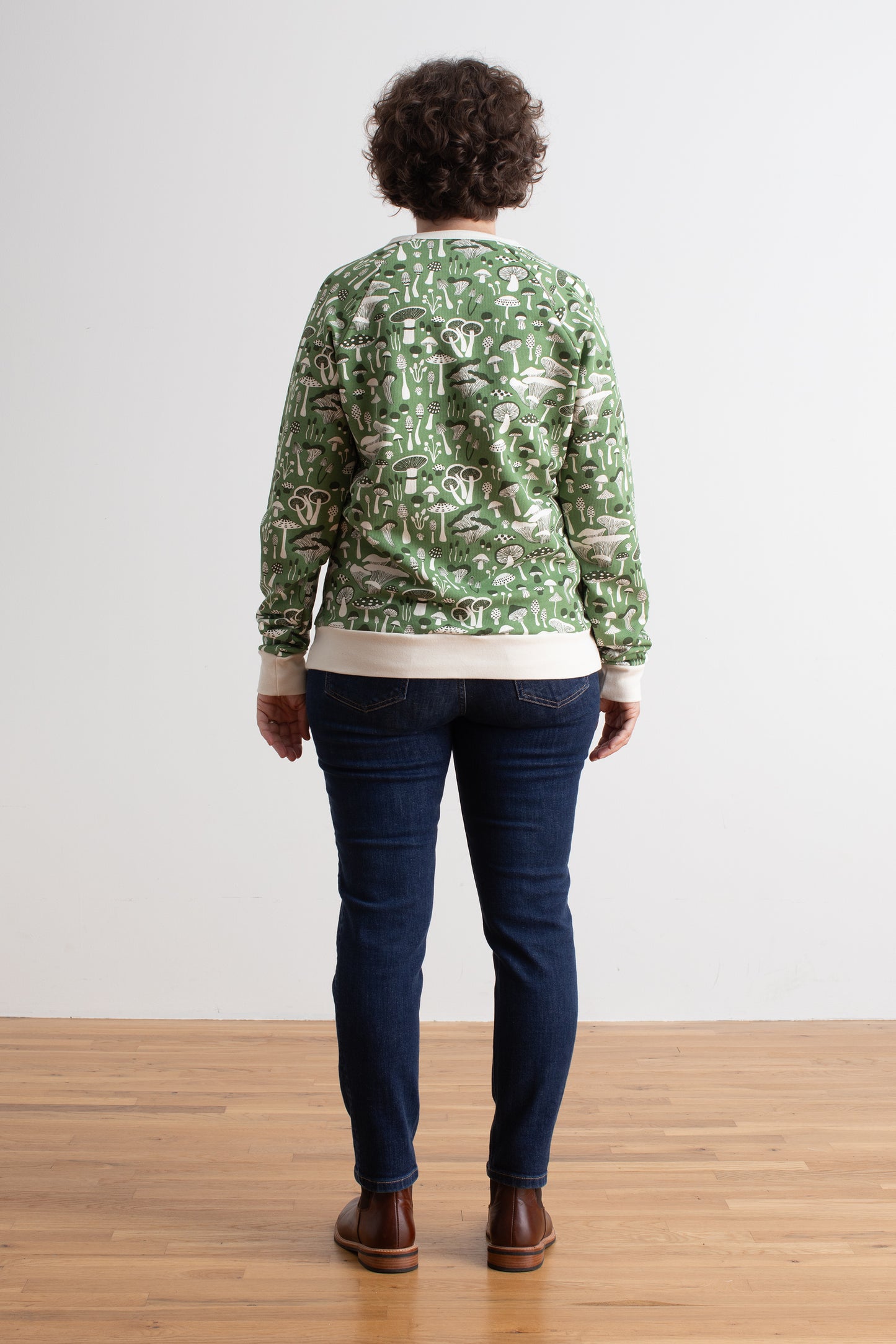 Adult Sweatshirt - Fungi Green