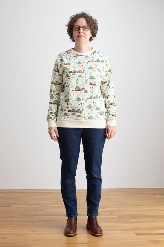 Adult Sweatshirt - Turtles Green