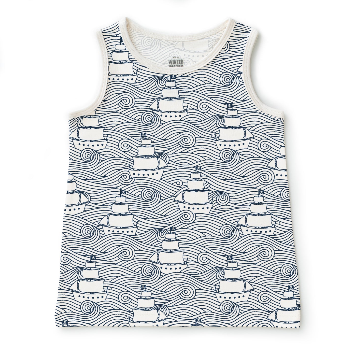 Baby Tank Top - High Seas Navy