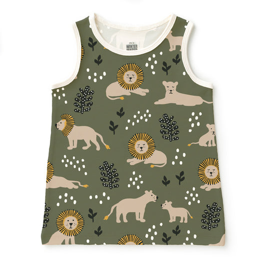 Baby Tank Top - Lions Forest Green