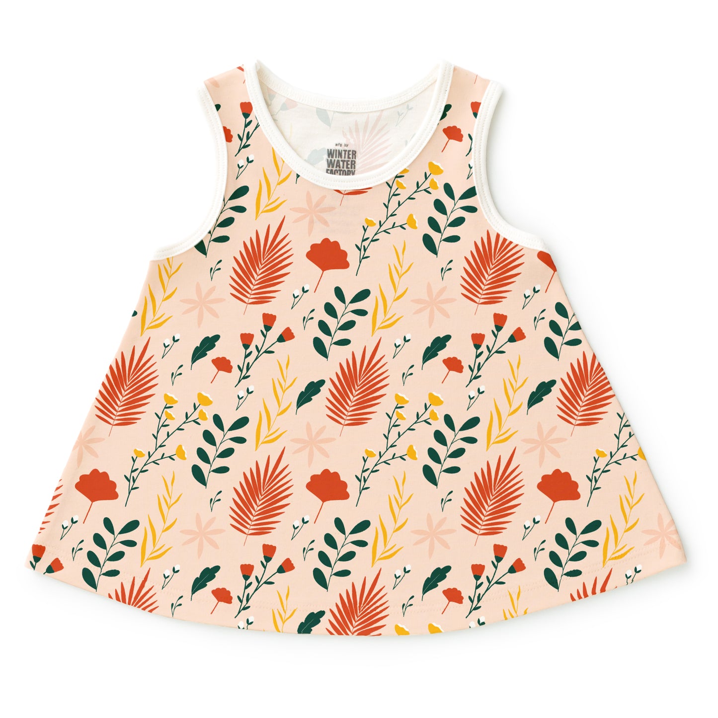 Iris Baby Tunic - Secret Garden Blush