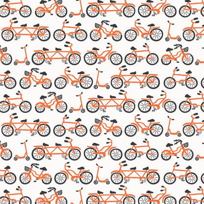 Baby Tank Top - Bikes Orange