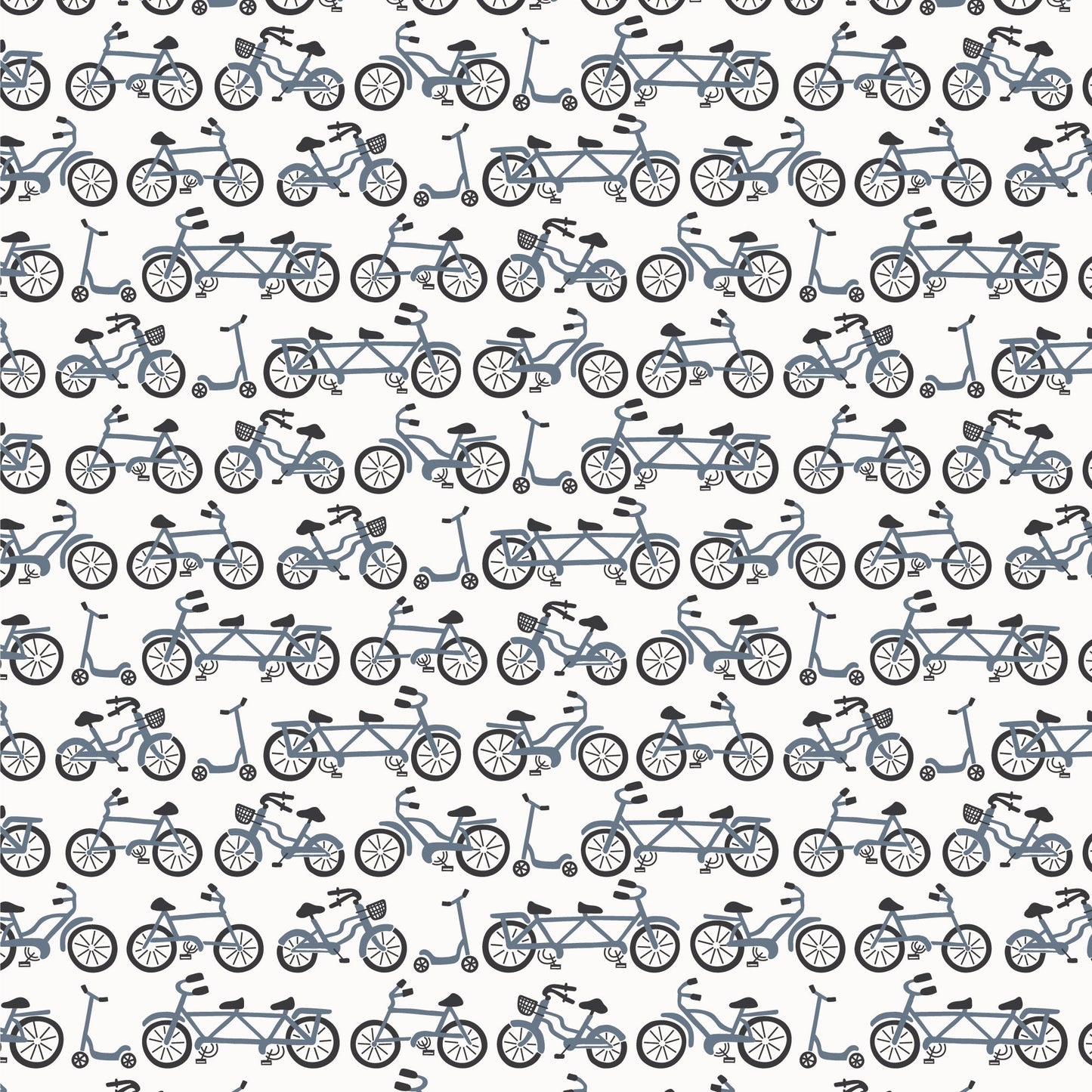 Baby Tank Top - Bikes Slate Blue