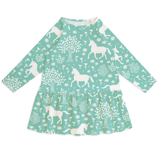 Chicago Dress - Magical Forest Mint