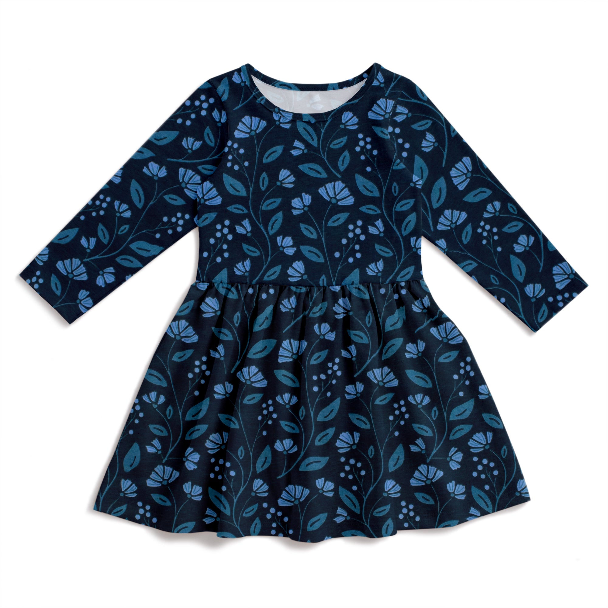 Certified Organic Cotton Kids Dresses - Winter Water Factory