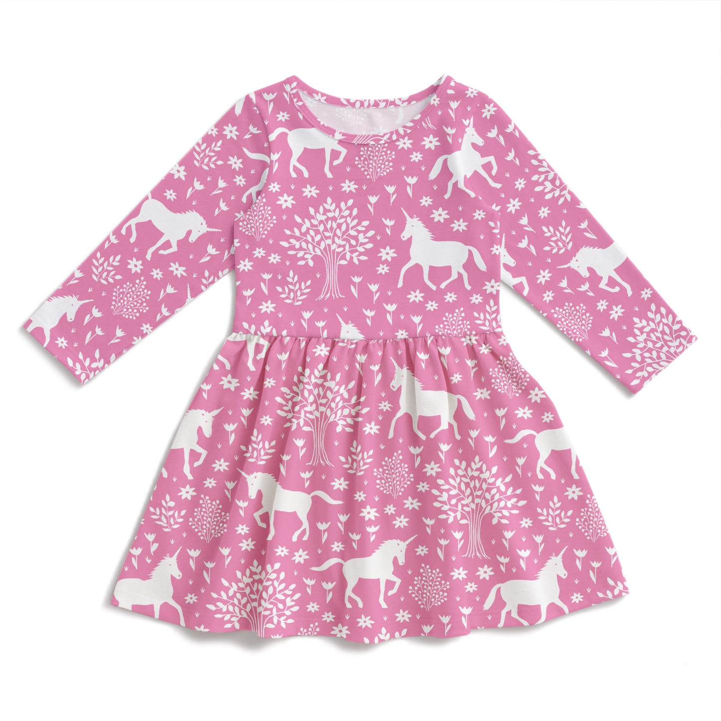 Calgary Dress - Magical Forest Pink