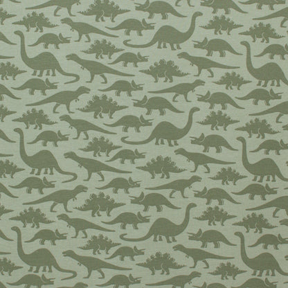 Short-Sleeve Lap Tee - Dinosaurs Sage - Pretty Much Perfect