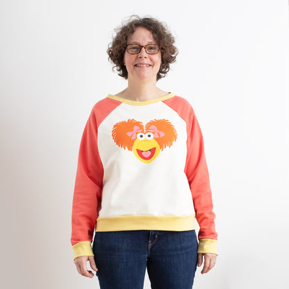 Adult Greenville Sweatshirt - Fraggle Rock - Red