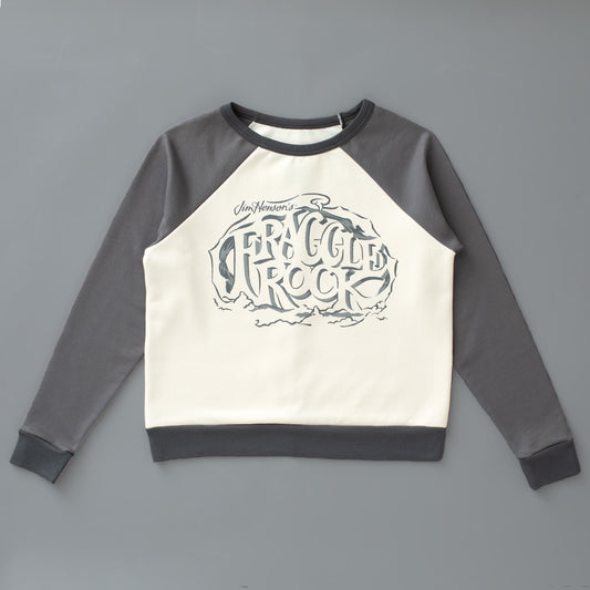 Adult Oslo Sweatshirt - Fraggle Rock Logo Grey