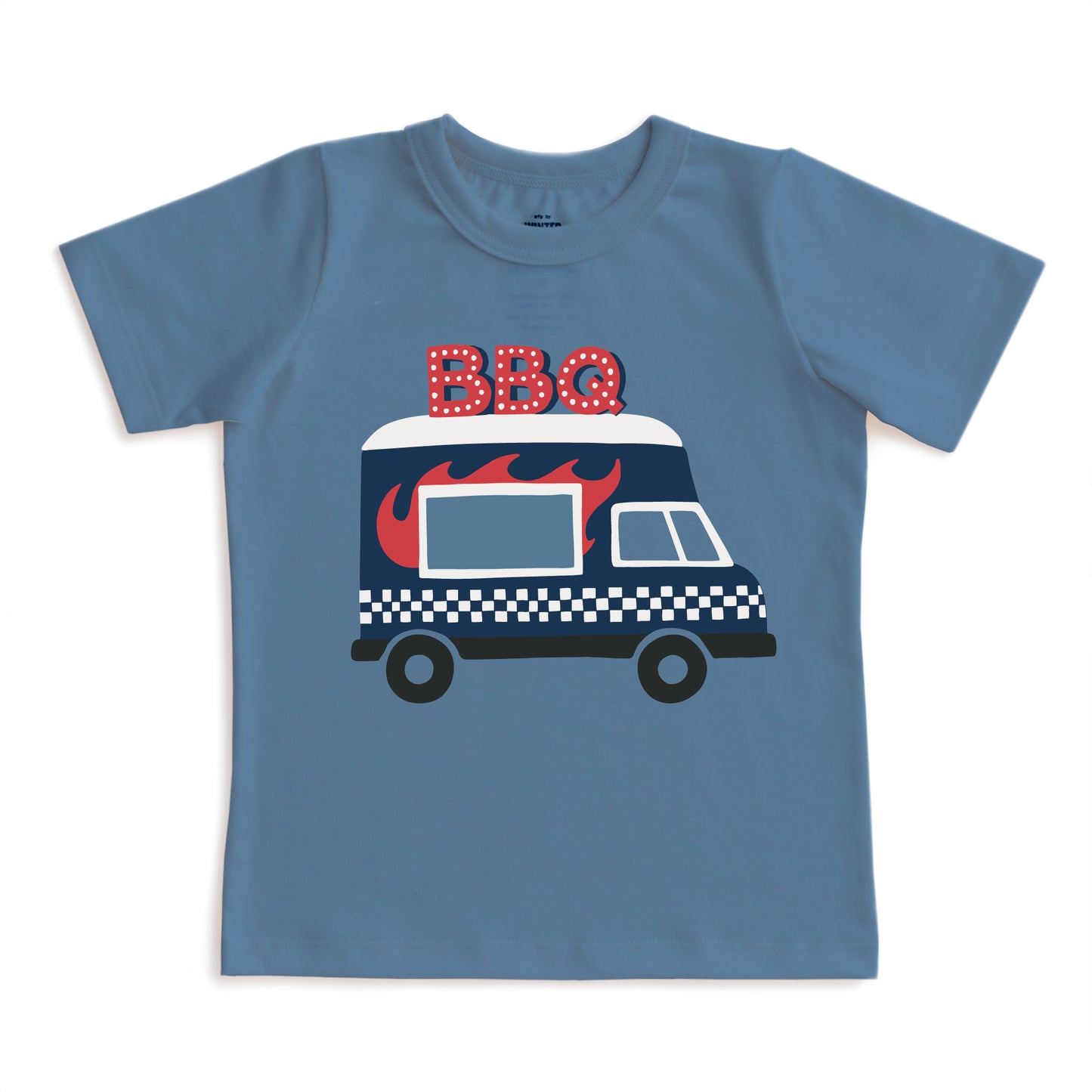 Short-Sleeve GRAPHIC Tee - BBQ Lake Blue