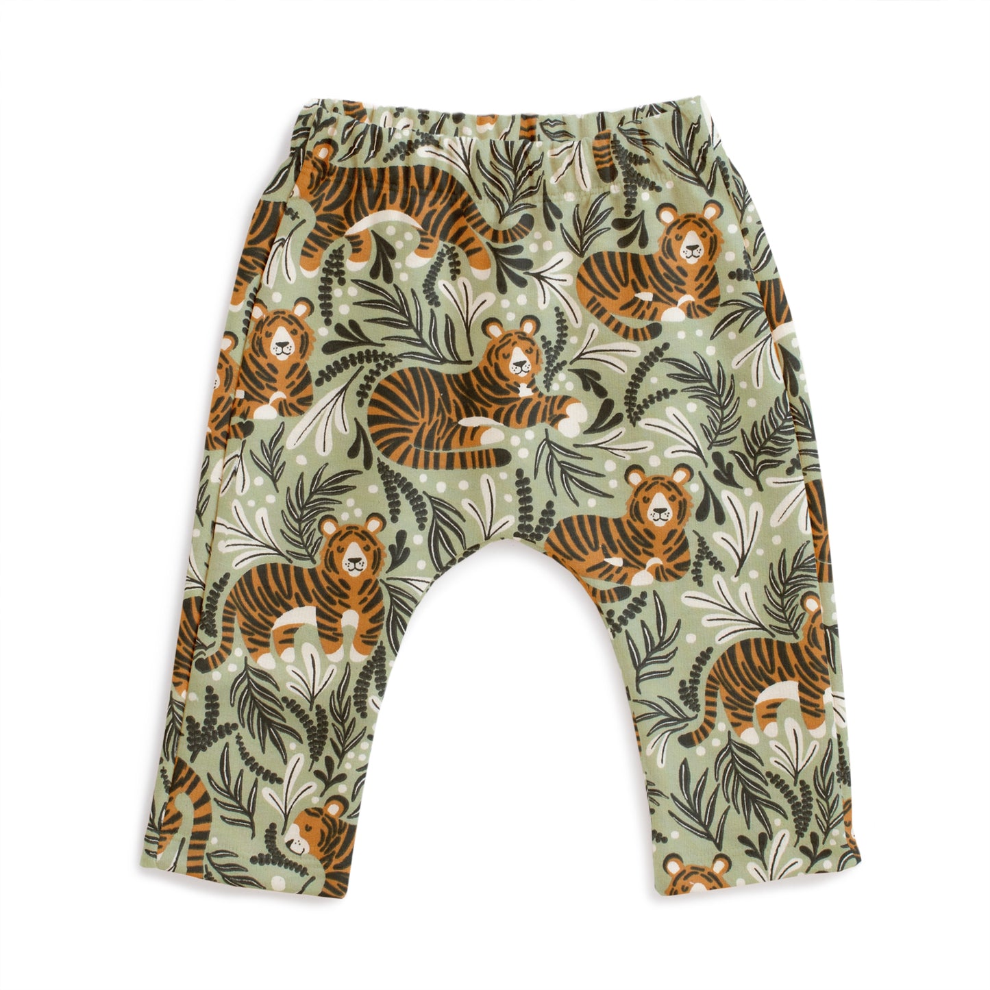 Harem Pants - Dreaming Tigers Green