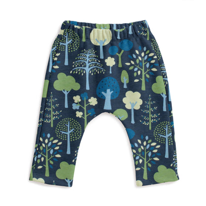 Harem Pants - Trees Navy