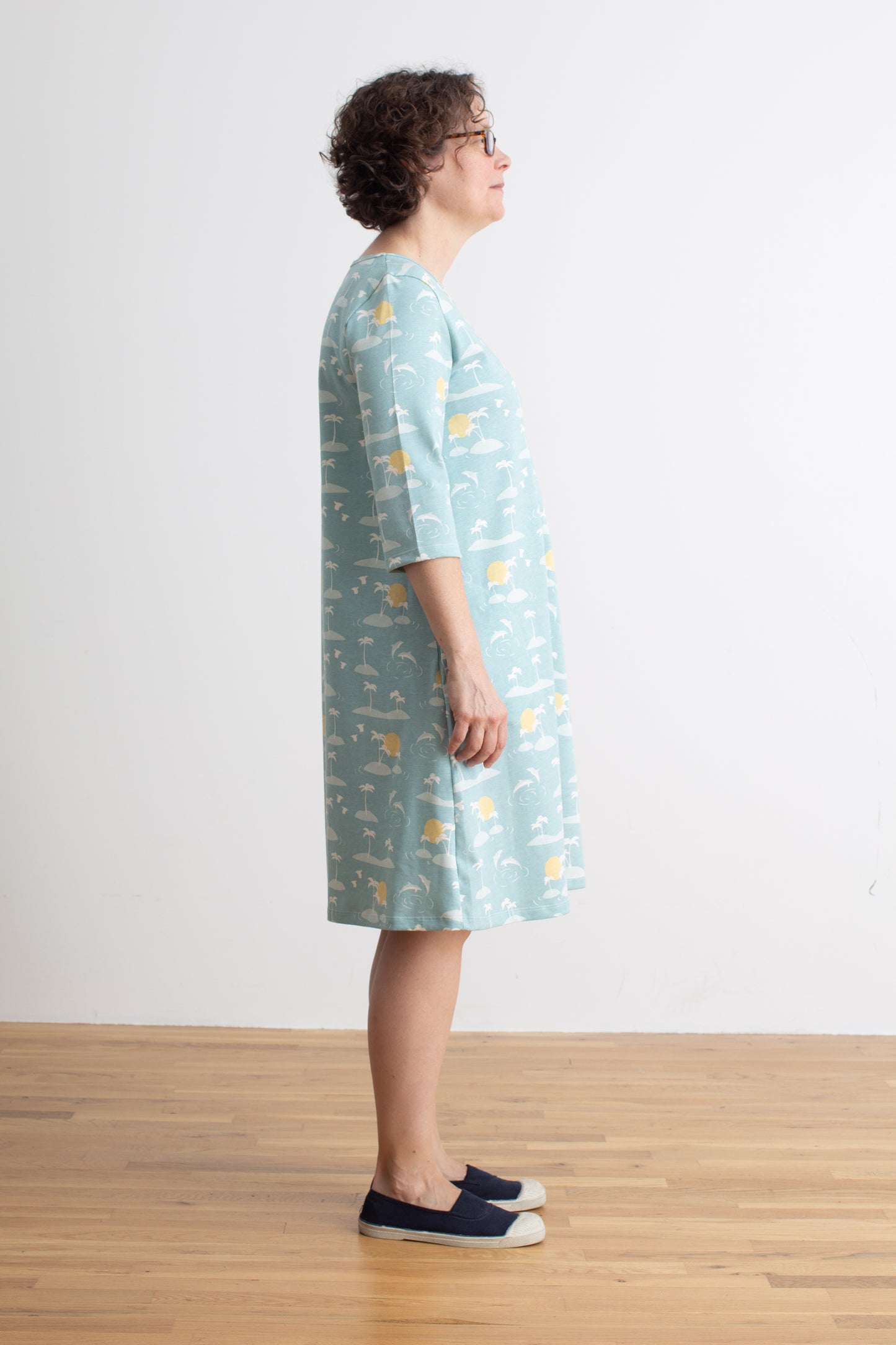 Women's Helsinki Dress - Islands Blue