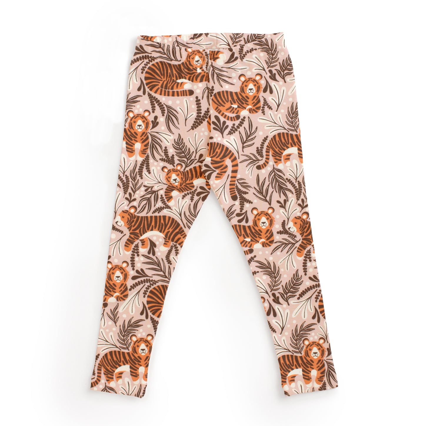 Kids Pajama Set - Dreaming Tigers Pink