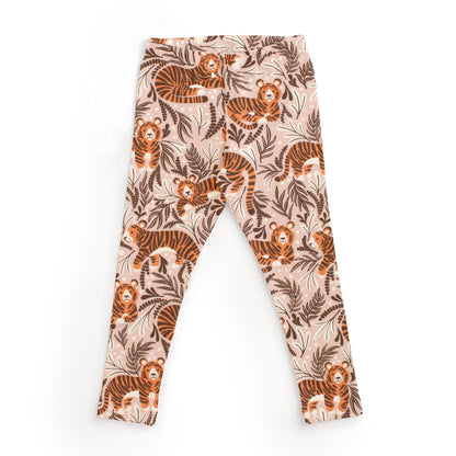 Kids Pajama Set - Dreaming Tigers Pink