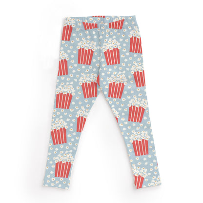 Kids Pajama Set - Popcorn Sky Blue