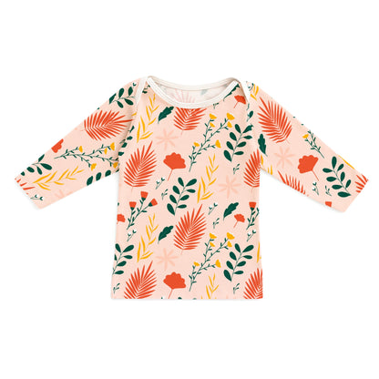 Long-Sleeve Lap Tee - Secret Garden Blush - Pretty Much Perfect