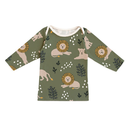 Long-Sleeve Lap Tee - Lions Forest Green - Pretty Much Perfect