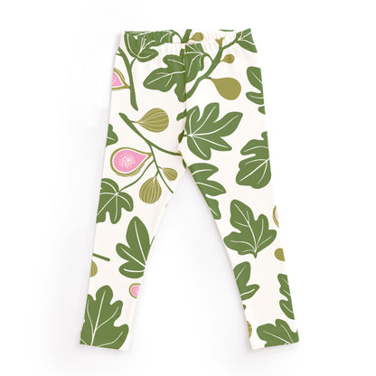 Kids Pajama Set - Figs Green