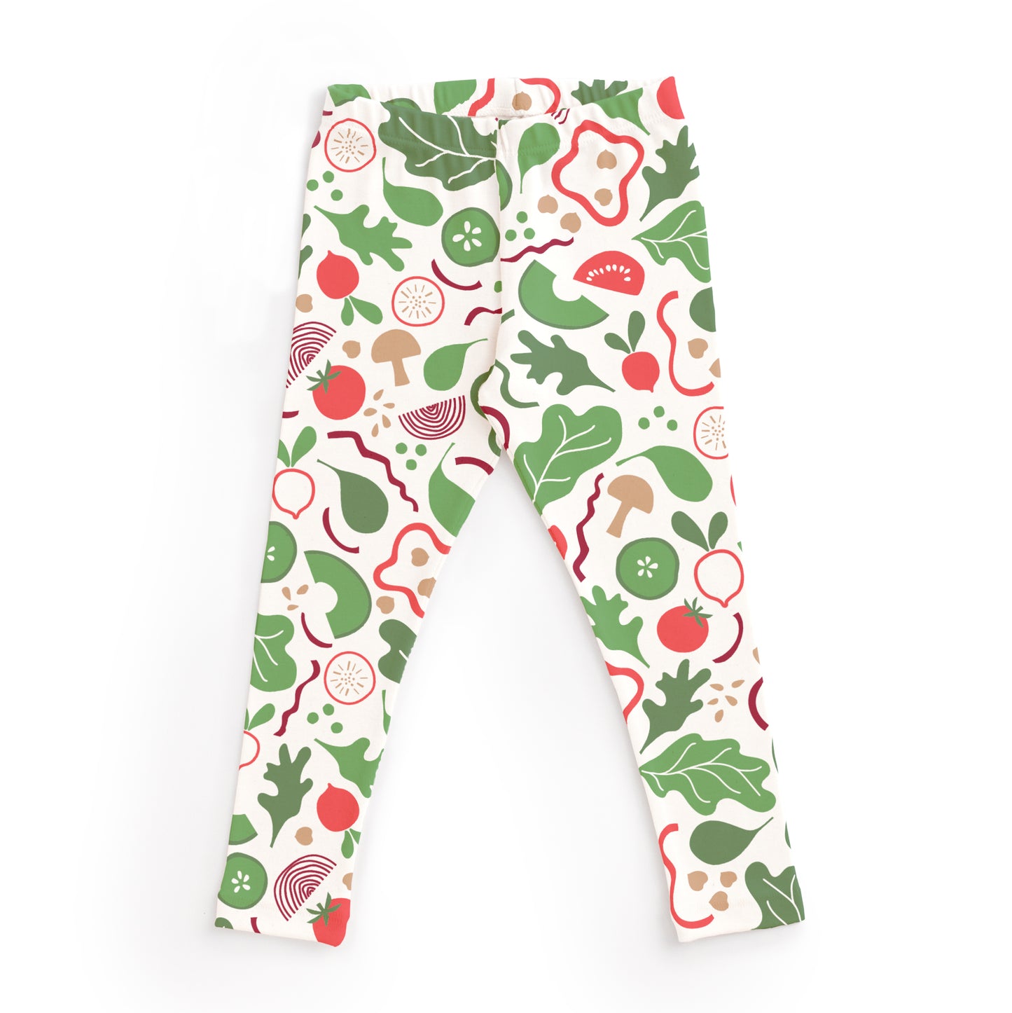 Kids Pajama Set - Salad Green