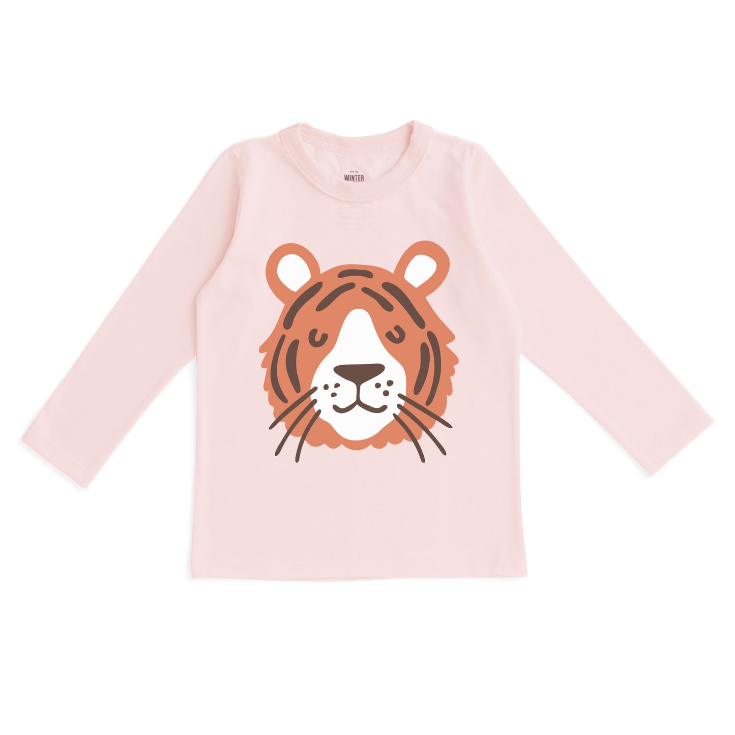 Long-Sleeve GRAPHIC Tee - Tiger Pink