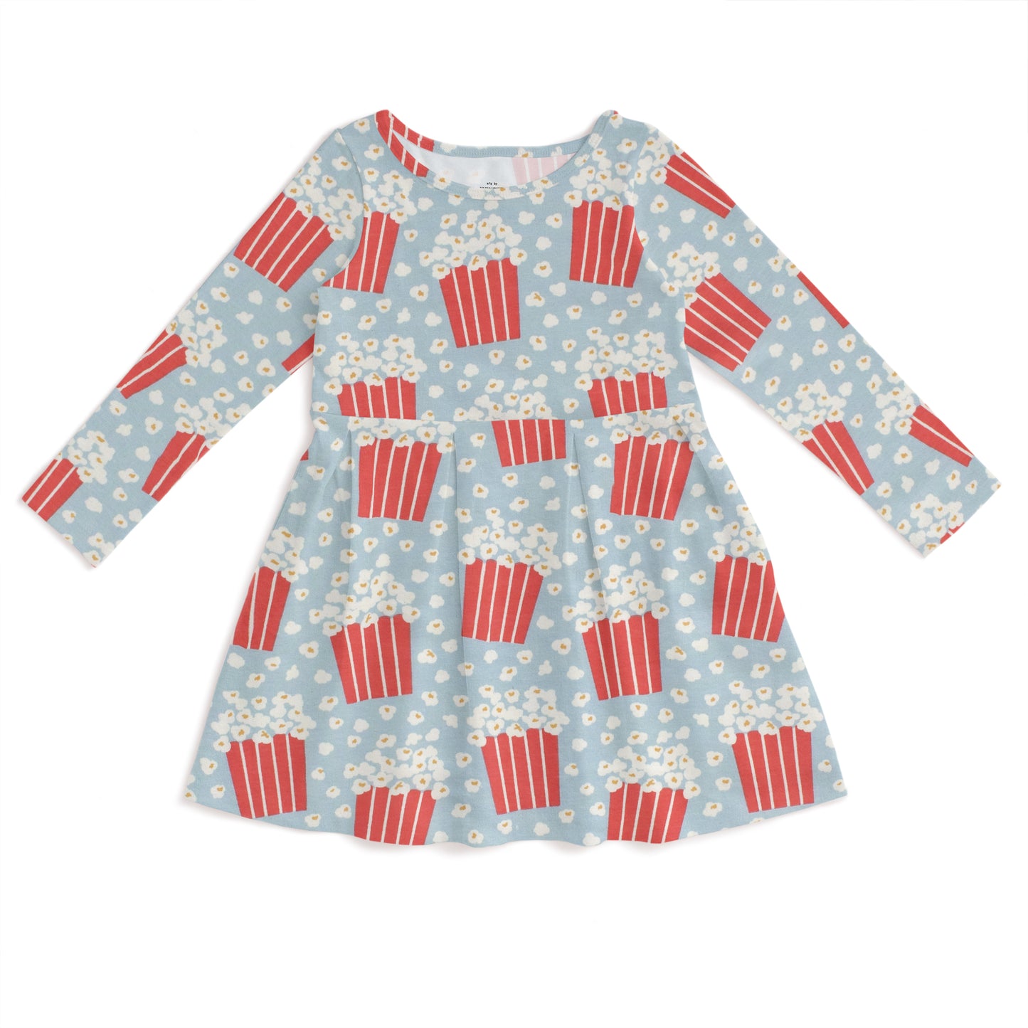 Madison Dress - Popcorn Sky Blue