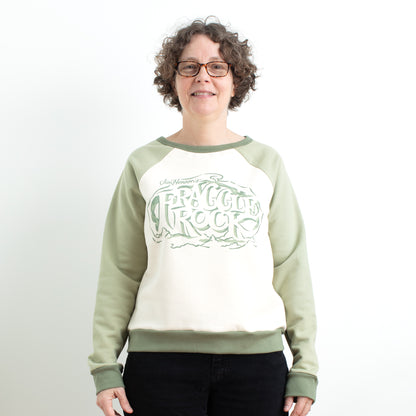 Adult Oslo Sweatshirt - Fraggle Rock Logo Sage