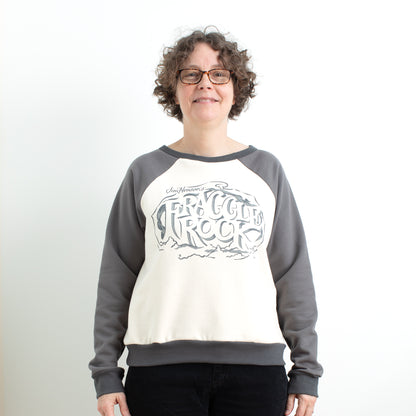 Adult Oslo Sweatshirt - Fraggle Rock Logo Grey