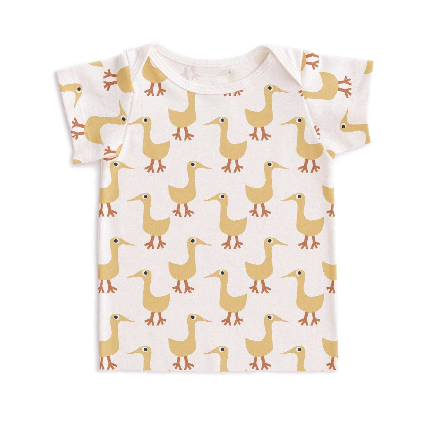 Short-Sleeve Lap Tee - Ducks Yellow - Pretty Much Perfect