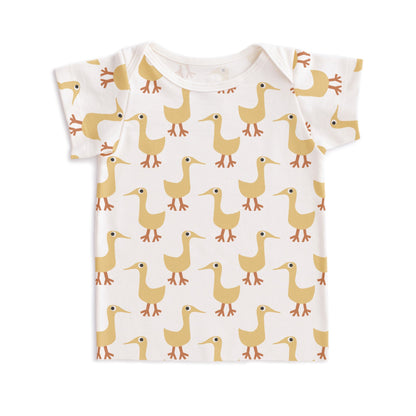 Short-Sleeve Lap Tee - Ducks Yellow - Pretty Much Perfect