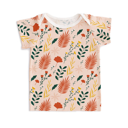 Short-Sleeve Lap Tee - Secret Garden Blush - Pretty Much Perfect