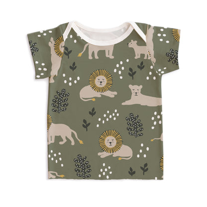 Short-Sleeve Lap Tee - Lions Forest Green - Pretty Much Perfect