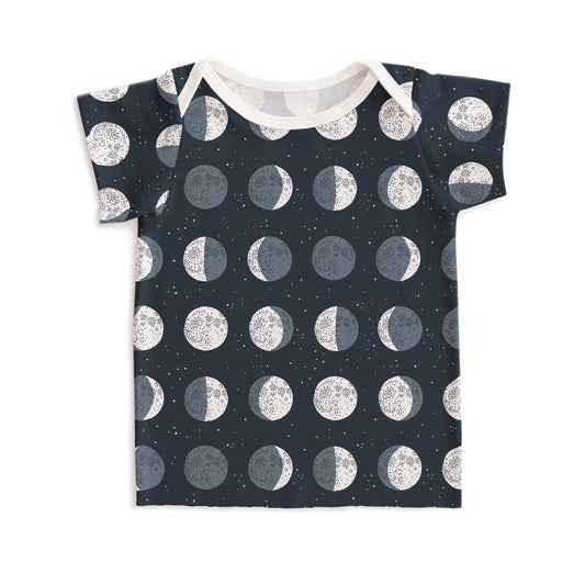 Short-Sleeve Lap Tee - Moons Night Sky - Pretty Much Perfect