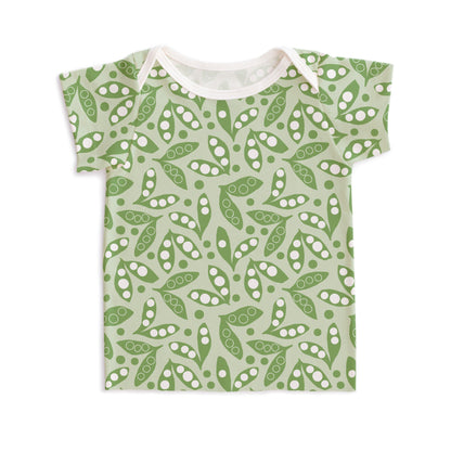 Short-Sleeve Lap Tee - Snow Peas Green - Pretty Much Perfect