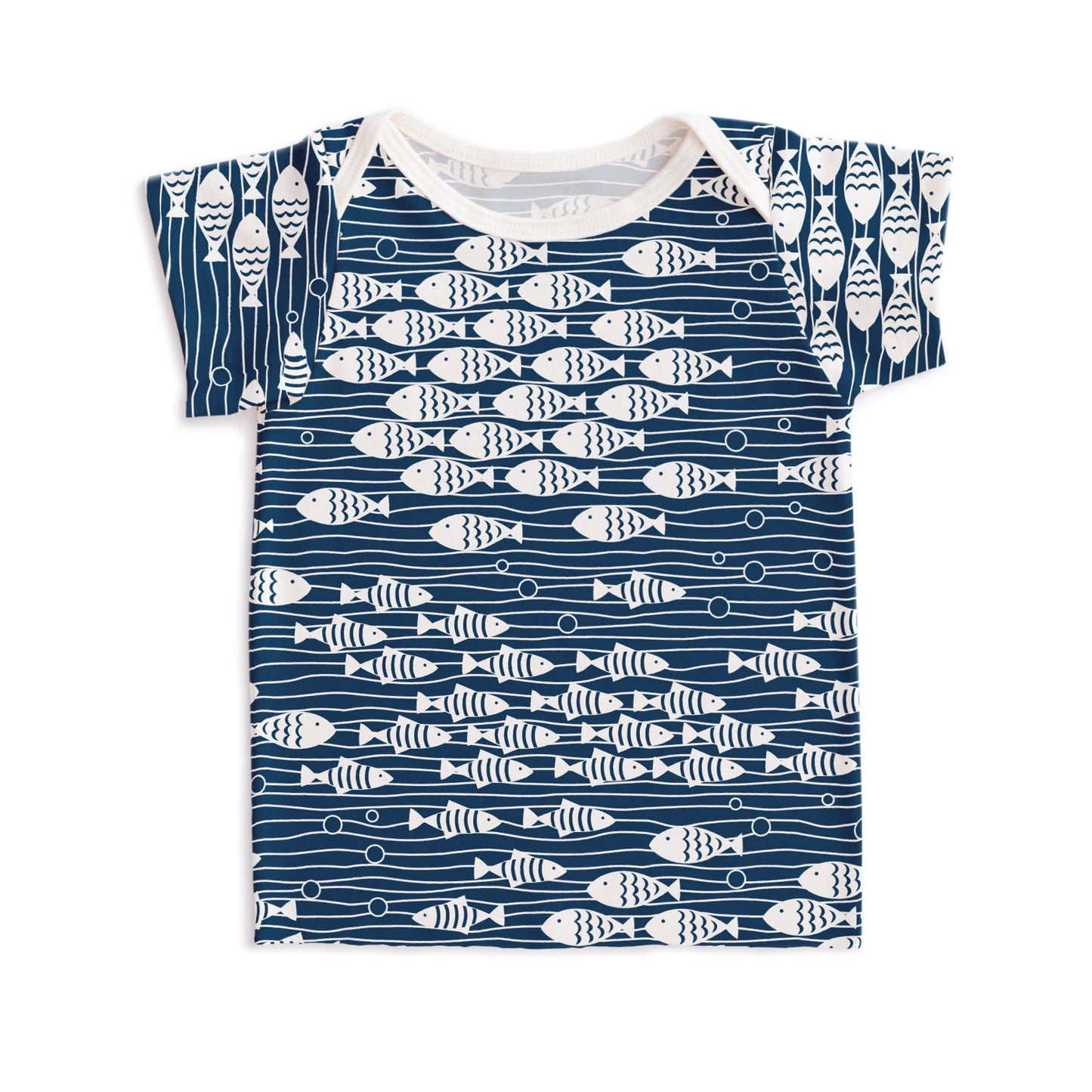 Short-Sleeve Lap Tee - Under the Sea Navy - Pretty Much Perfect