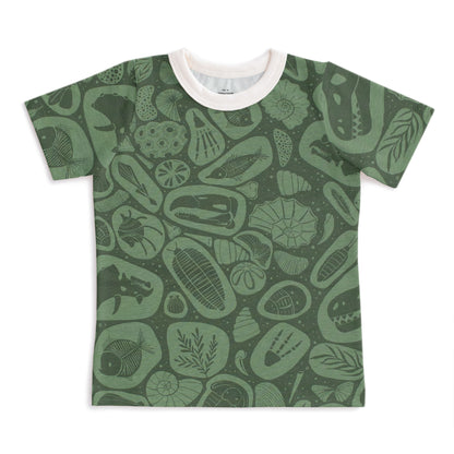 Short-Sleeve Tee - Fossils Green