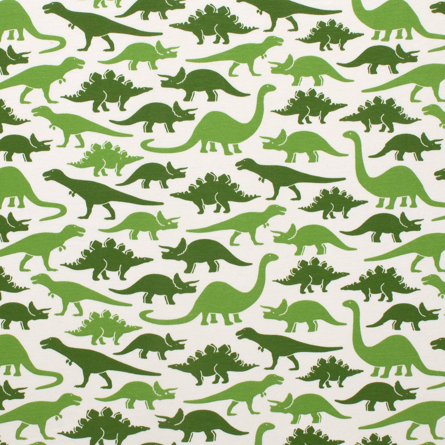 Short-Sleeve Lap Tee - Dinosaurs Green - Pretty Much Perfect