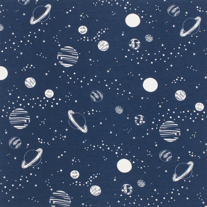 Short-Sleeve Lap Tee - Planets Night Sky - Pretty Much Perfect