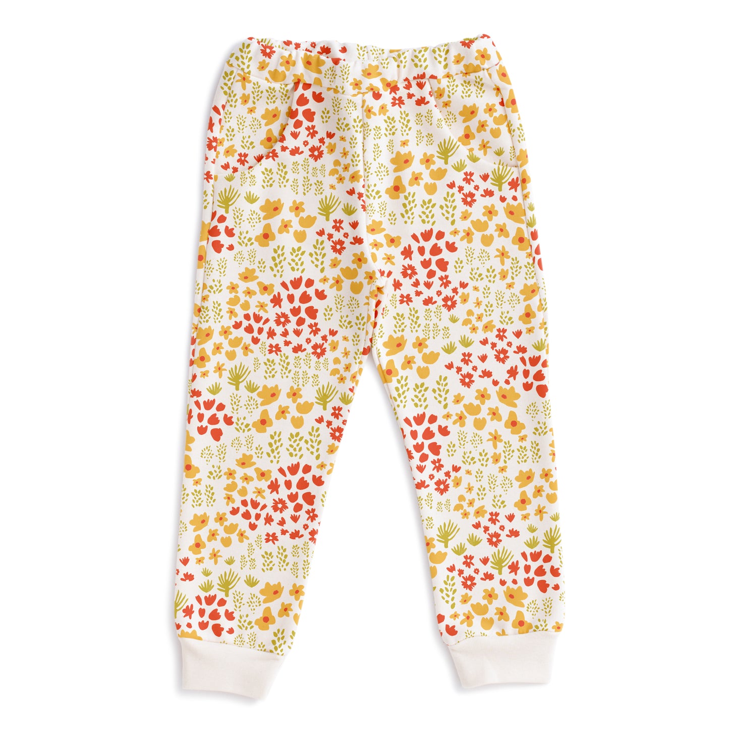 Sweatpants - Meadow Yellow, Orange & Green