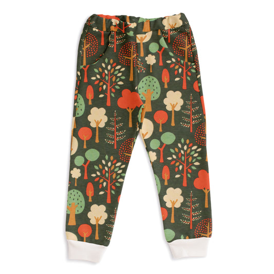 Sweatpants - Trees Dark Green