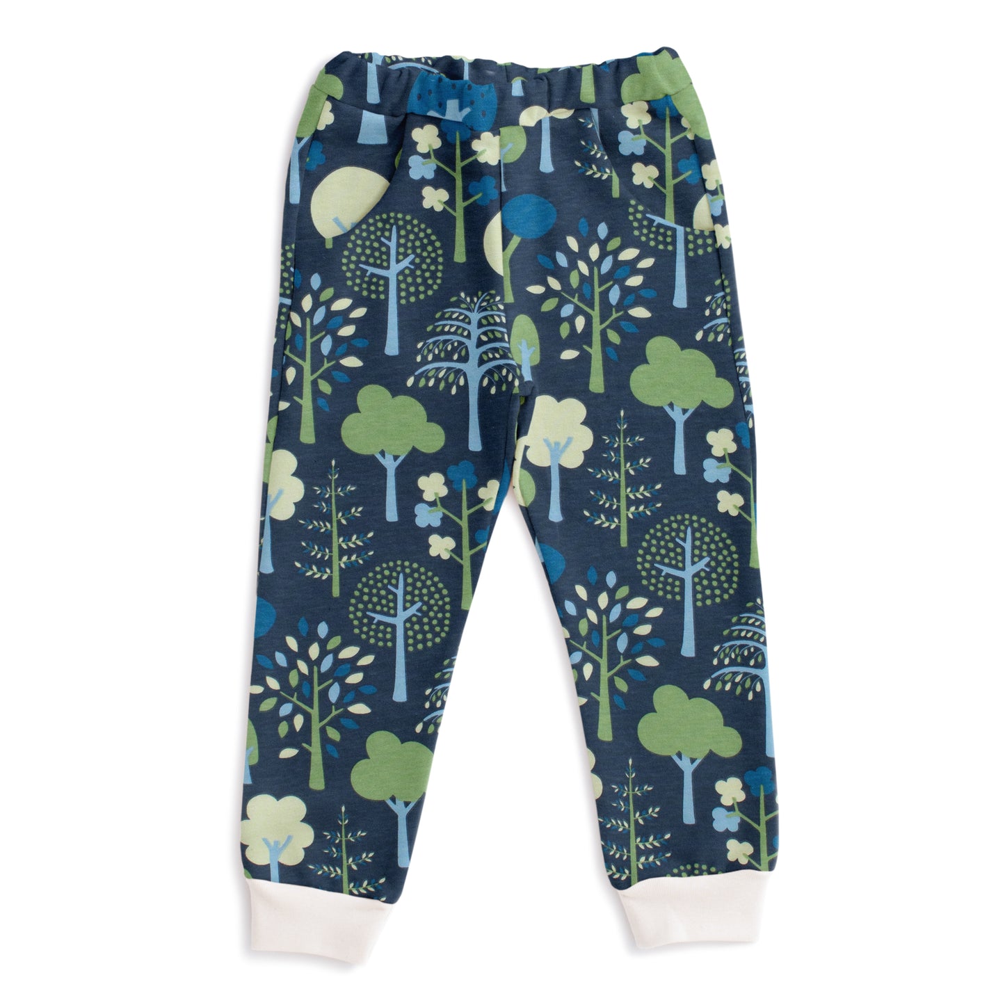 Sweatpants - Trees Navy