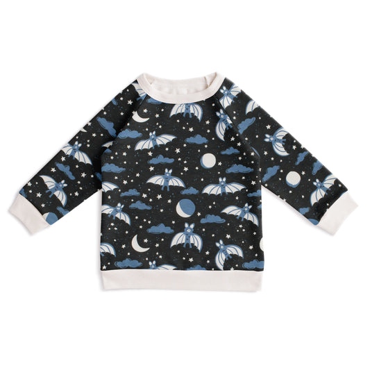 Sweatshirt - Bats Blue & Charcoal