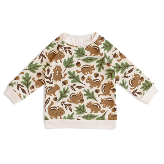 Sweatshirt - Chipmunks Brown