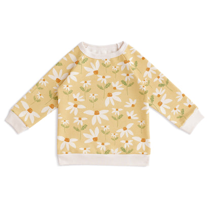 Sweatshirt - Daisies Yellow