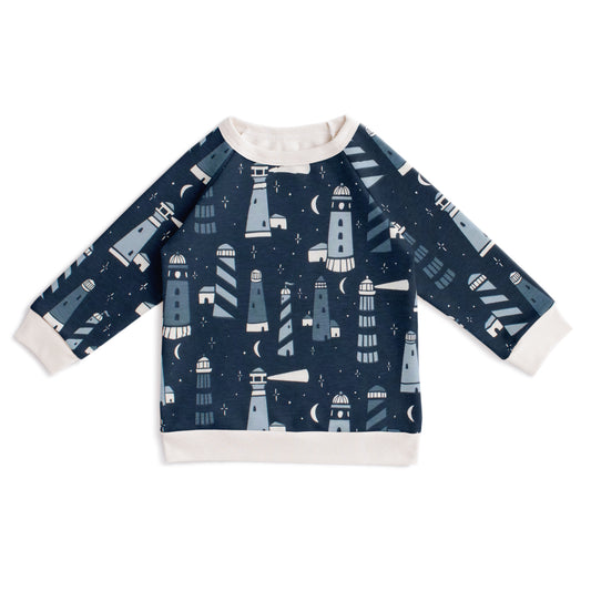 Sweatshirt - Lighthouses Night Sky