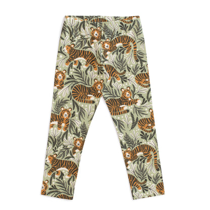 Leggings - Dreaming Tigers Green