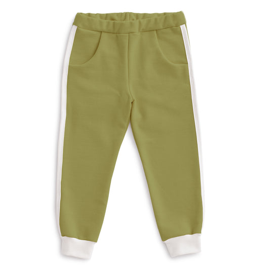 Track Pants - Solid Olive Green