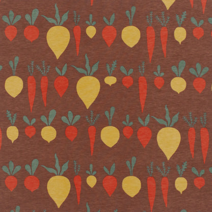 Short-Sleeve Lap Tee - Root Vegetables Chestnut - Pretty Much Perfect