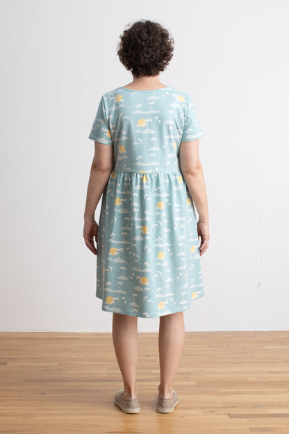 Women's Stockholm Dress - Islands Blue